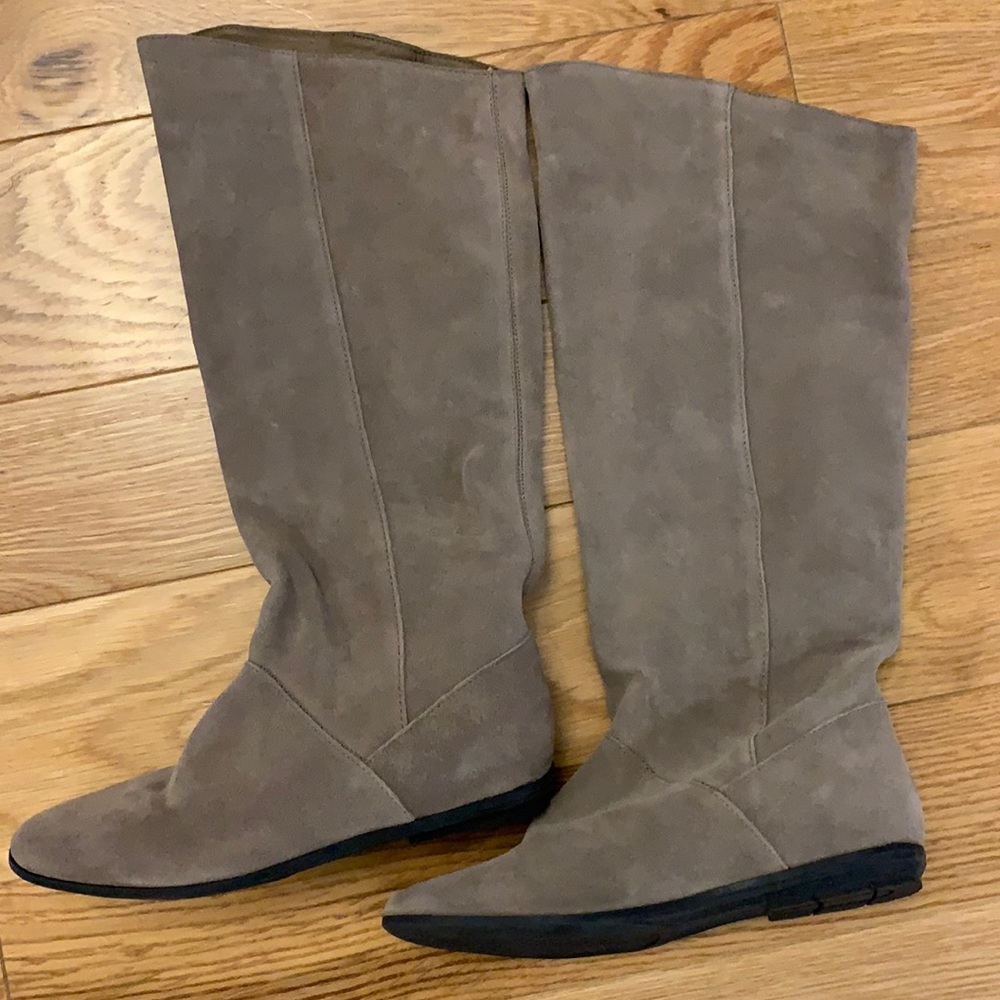 Suede tall boots size 6.5
